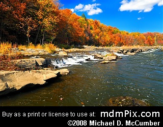 Ferncliff Peninsula at Ohiopyle State Park, Pennsylvania picture 045 - October 21, 2006
