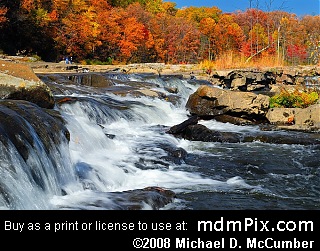 Youghiogheny River at Ohiopyle State Park, Pennsylvania picture 047 - October 21, 2006