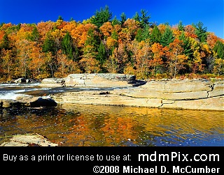 Ferncliff Peninsula at Ohiopyle State Park, Pennsylvania picture 082 - October 21, 2006