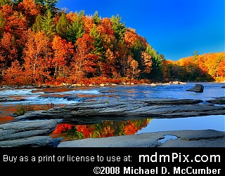 Youghiogheny River at Ohiopyle State Park, Pennsylvania picture 109 - October 21, 2006