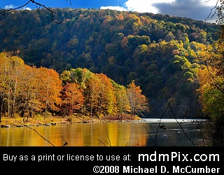 The Flats at Ohiopyle State Park, Pennsylvania picture 001 - October 28, 2007