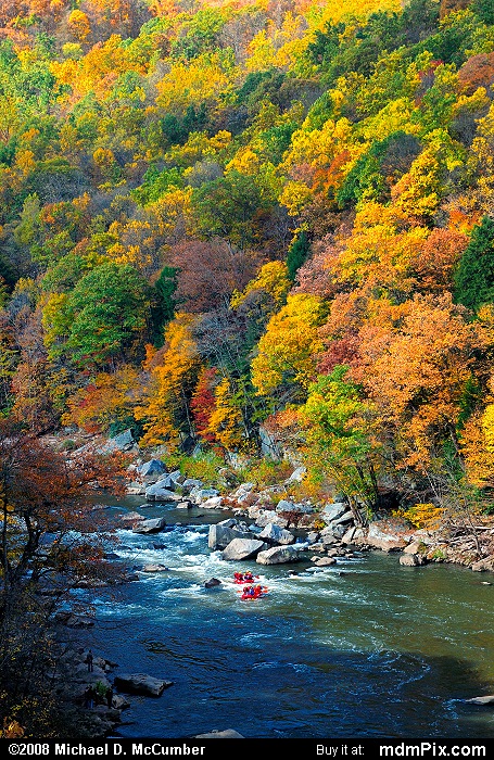 Youghiogheny River (Youghiogheny River Picture 011 - October 21, 2006 from Ohiopyle State Park, Pennsylvania)