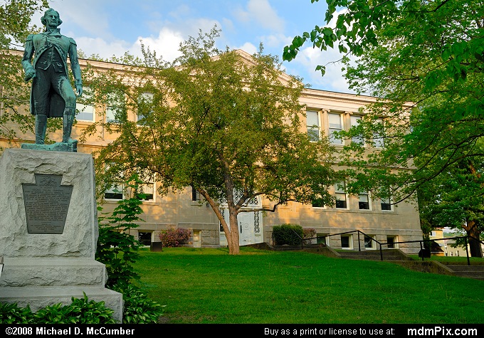 Colonel William Crawford Statue (006 - May 12, 2007 Picture)