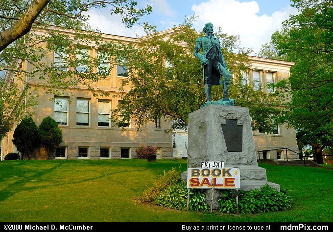 Colonel William Crawford Statue (007 - May 12, 2007 Picture)