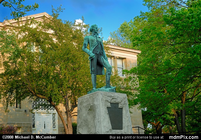 Colonel William Crawford Statue (010 - May 12, 2007 Picture)
