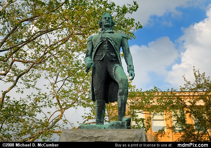 Colonel William Crawford Statue (012 - May 12, 2007 Picture)