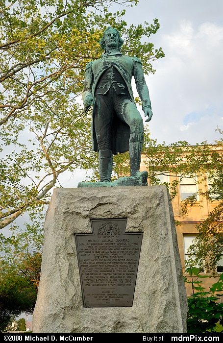Colonel William Crawford Statue (013 - May 12, 2007 Picture)