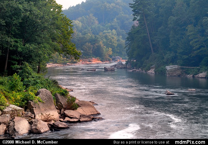 Youghiogheny River (Youghiogheny River Picture 002 - September 6, 2007 from Ohiopyle State Park, Pennsylvania)