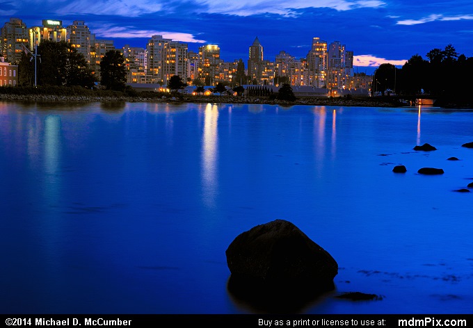 Coal Harbour (Coal Harbour Picture 022 - July 24, 2011 from Stanley Park (Vancouver), British Columbia)