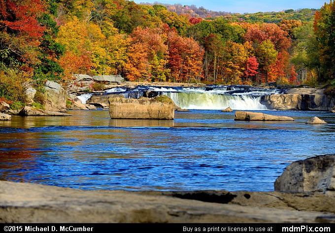Ohiopyle Falls (Ohiopyle Falls Picture 054 - October 22, 2015 from Ohiopyle State Park, Pennsylvania)