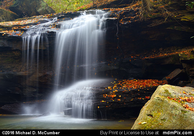 Jonathan Run Falls (Jonathan Run Falls Picture 050 - October 29, 2016 from Ohiopyle State Park, Pennsylvania)