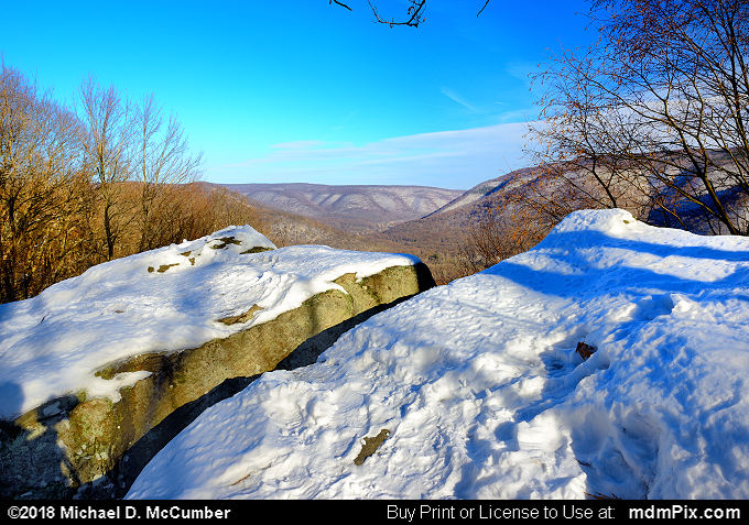 Baughman Rock Overlook (Baughman Rock Overlook Picture 007 - January 19, 2018 from Ohiopyle State Park, Pennsylvania)