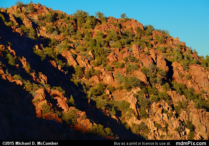 Mingus Mountain Picture 030 - February 13, 2015 from Jerome, Arizona ...